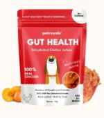 Petroyale Dehydrated Chicken Jerky for Dogs – Gut Health (Pumpkin & Probiotics)