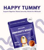 Petroyale Dehydrated Chicken Jerky for Dogs – Immunity Boost (Blueberries & Prebiotics) - Image 2