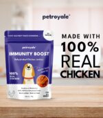 Petroyale Dehydrated Chicken Jerky for Dogs – Immunity Boost (Blueberries & Prebiotics) - Image 4
