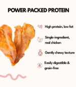 Petroyale Dehydrated Chicken Jerky for Dogs – Gut Health (Pumpkin & Probiotics) - Image 4